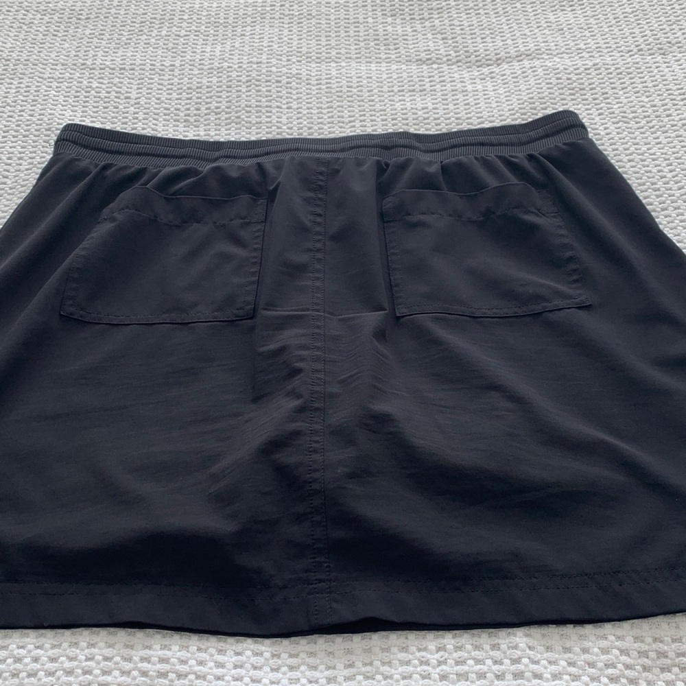Rafaella Black Skort with Elastic Waist Size XL - Picture 9 of 13